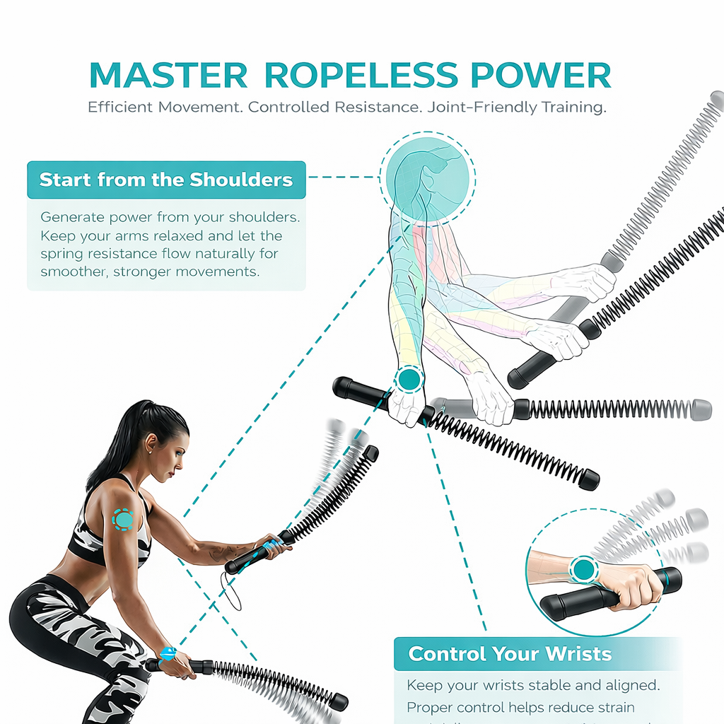 Ropeless Battle Rope Trainer